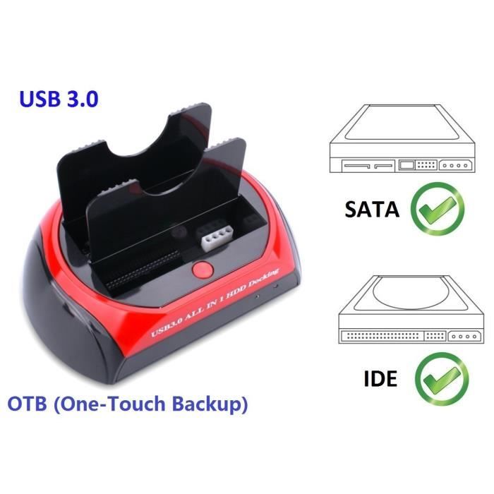 DOCKING STATION,Subway Double --3.5- Station 2.5 pouces IDE HDD