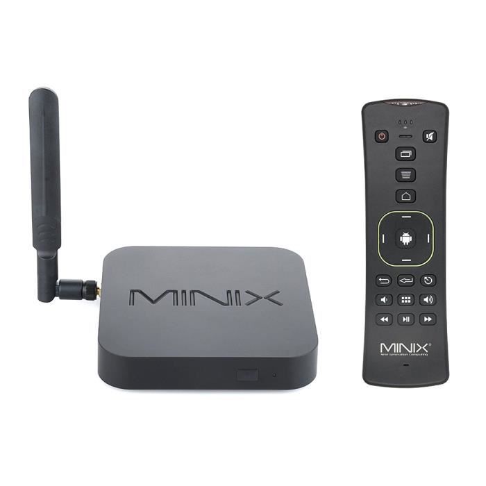 Mini PC NEO U9-H MINIX (Octa Core, Android 6, 2 Go de RAM, 16 Go, H.265, Wi-Fi double bande, 4K) et Airminouse Minix NEO A2 lite