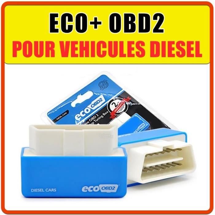 ECO+ OBD2 pour véhicule DIESEL - Economie - Programmation Auto - Chip Tuning