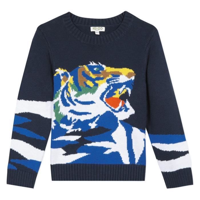 Pull Marine Garçon Kenzo Keegan