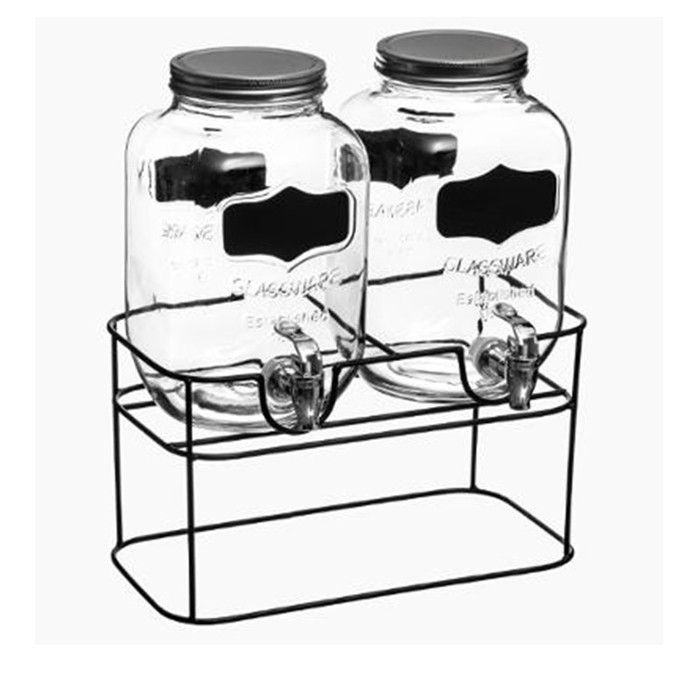 DOUBLE DISTRIBUTEUR Á BOISSON 2X2L+BASE