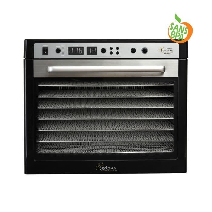 Déshydrateur Sedona Supreme Plateaux Inox