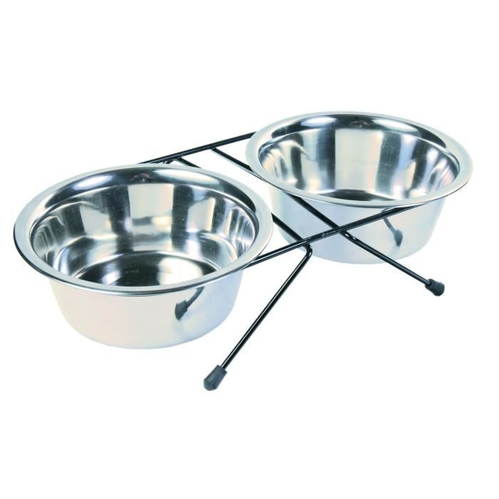 TRIXIE Set écuelles Eat on Feet pour chien