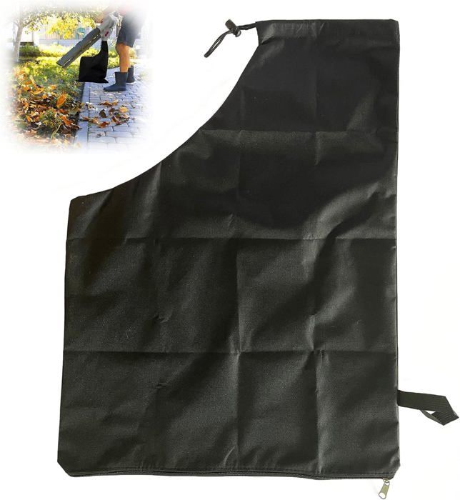 2 Sacchi Per Aspiratore/Soffiatore Foglie - Tessuto Oxford 420D Impermeabile, 45x63 Cm, Universale, Riutilizzabile