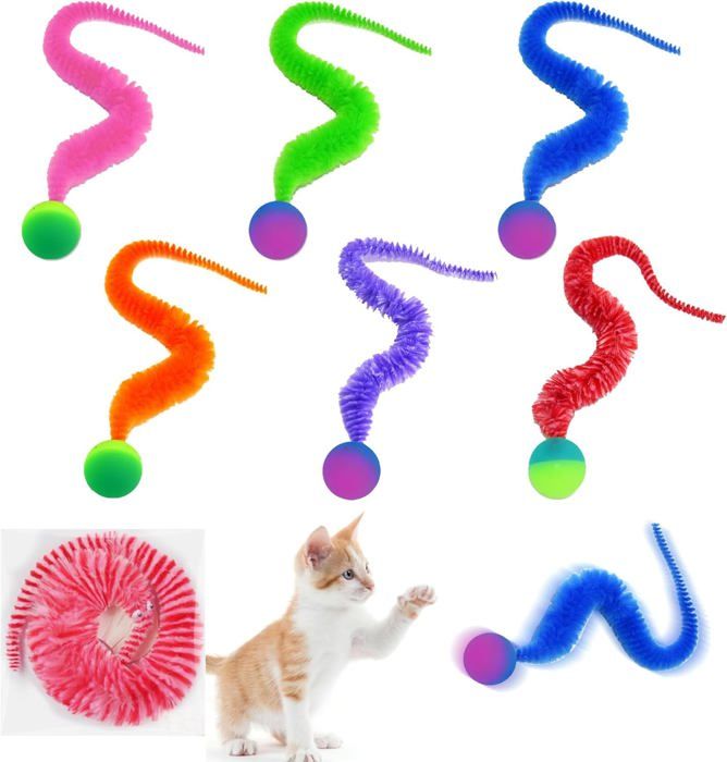 Comparer les prix de Lot De 7 Balles Mobiles Pour Chat - Jouet Interactif Pour Chats De Tous Âges