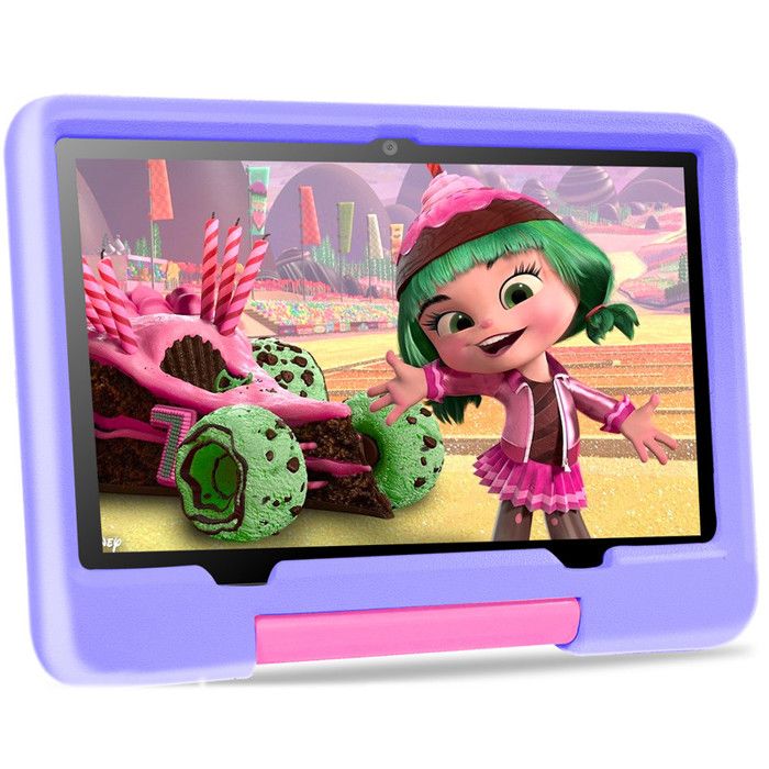 Tablette Enfants Educative Tablettes pour Enfants 10 Pouces 4 Go + 64 Go 6000 mAh WiFi Convient aux enfants de 3 à 12 ans