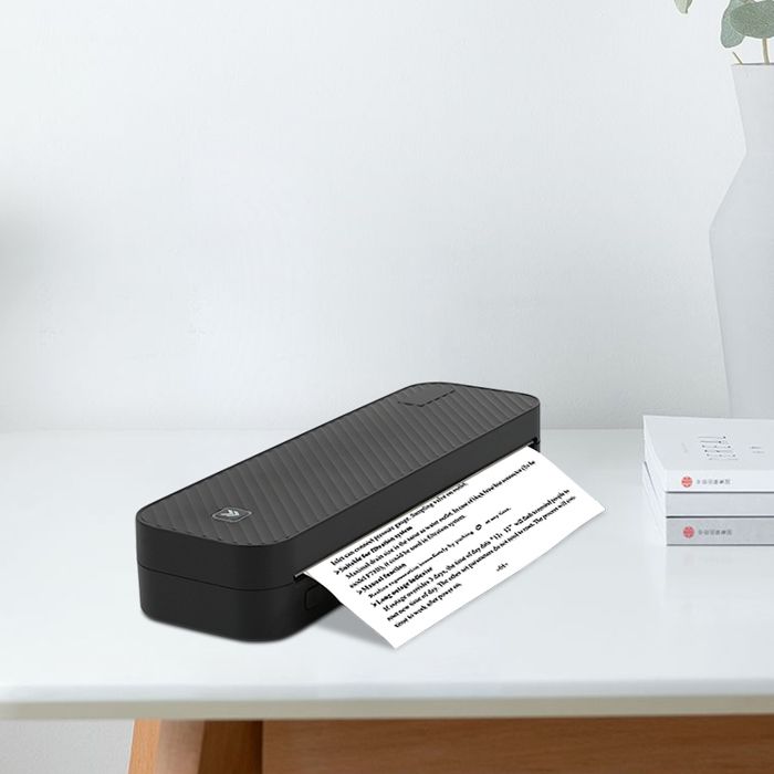 Imprimante Thermique Portable BORN4SHIP P83 - A4 Sans Encre, Bluetooth & USB, Idéale Voyage