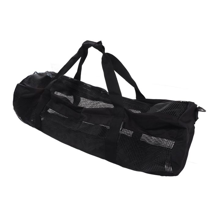 Sac En Filet De Plongée Kuuleyn – Nylon Respirant 70x22x12 Cm – Fermeture Éclair – Sac à Dos – Palmes Et Accessoires
