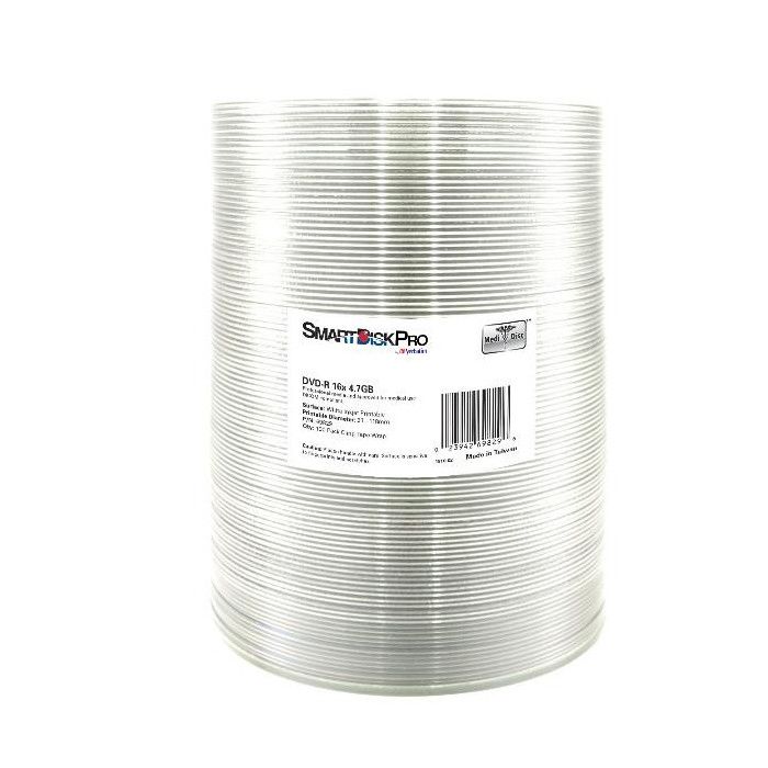 Verbatim DVD-R 4.7GB 16x Stampabile Getto dInchiostro Confezione da 100