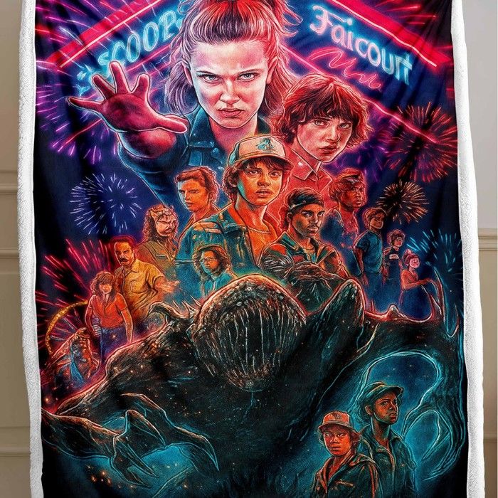 Couverture En Molleton Doux - Couverture Kpop Ou Design Graphique - Pour Canapé, Lit, Voyage - Lavable Machine - Plusieurs Tailles