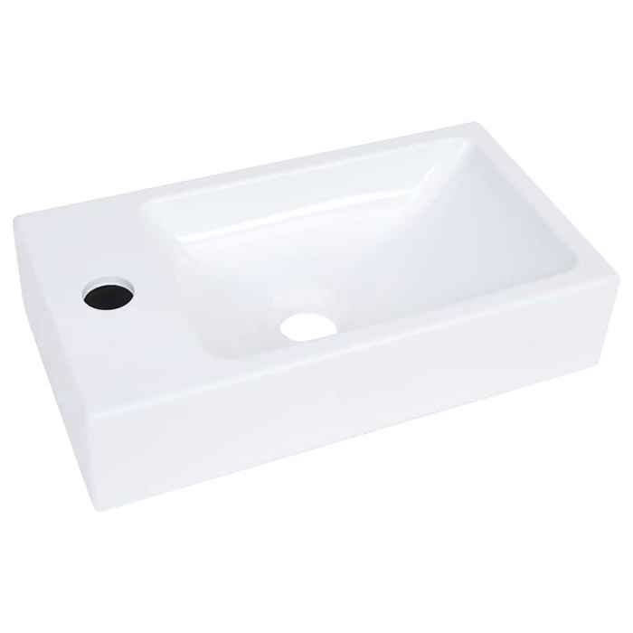 VIDAXL Lavabo 400x220x90 mm SMC Blanc - (400x220x90 mm) BONNE4417