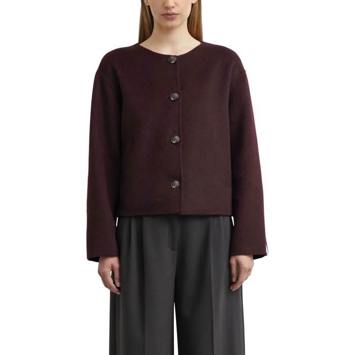 Veste réversible avec écharpe amovible femme COMMA - bordeaux Veste réversible avec écharpe amovible femme COMMA - bordeaux