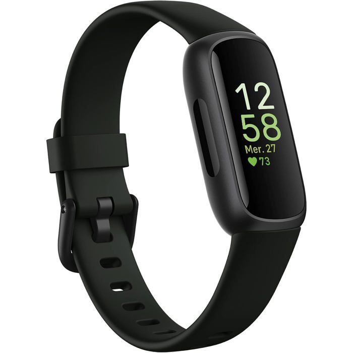 Google Inspire 3 Bracelet Connecté Sport Et Santé Jusqu’à 10 Jours D’Autonomie Android IOS