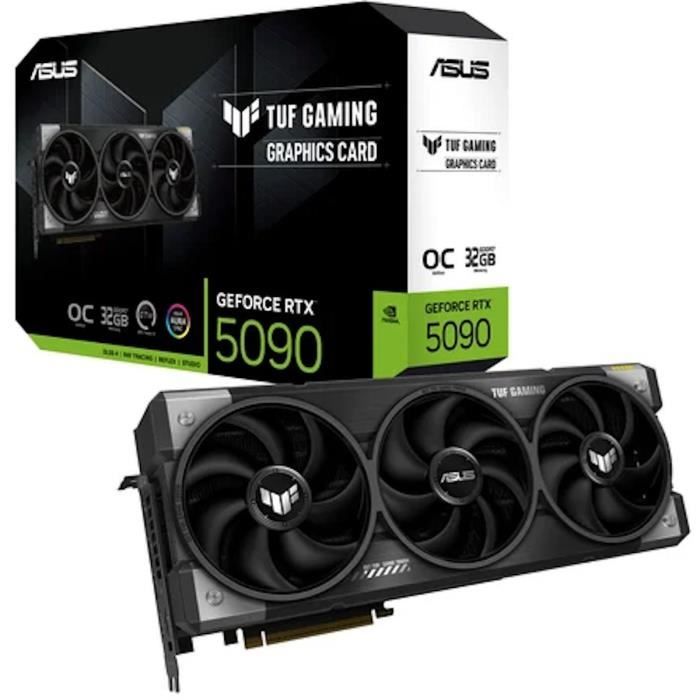 Carte graphique - ASUS - TUF Gaming TUF-RTX5090-O32G-GAMING NVIDIA GeForce RTX 5090 32 Go GDDR7