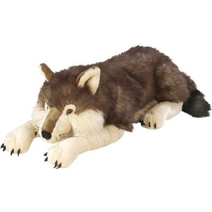 Peluche Loup Floppies Wild Republic 76 cm - Import Allemagne