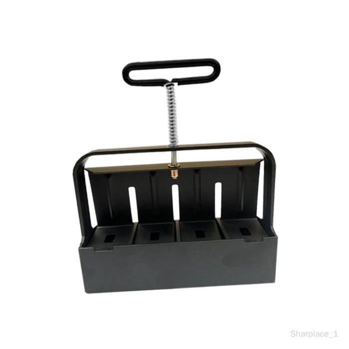 Presse à Mottes MeYuxg - 4 Blocs De 5x5cm, Acier Inoxydable, Pour Semis Et Jardinage