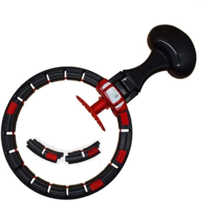 Cerceau ActiveVikings Hula Hoop 6 à 8 Segments – 1,2 Kg, Gainage, Perte De Poids, Massage, Avec Sac De Transport