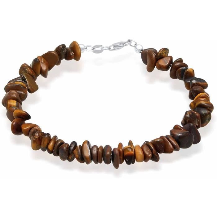 Bague En Argent Sterling 925 Pierre Précieuse Arc-en-ciel Pierre De