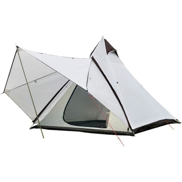 Tente De Camping UNP 2 Ou 3 Places – Ultra Légère, Coupe-vent, Imperméable, Montage Rapide En 3 Min