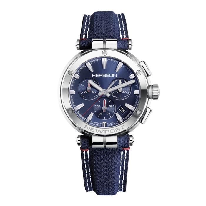 Montre homme bracelet cuir Herbelin Montre Herbelin Newport