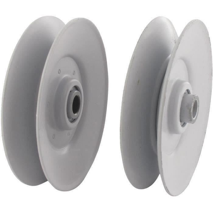 Poulie gorge en V Ø ext. 79,38 mm Ø int. 9,53 mm PGV01