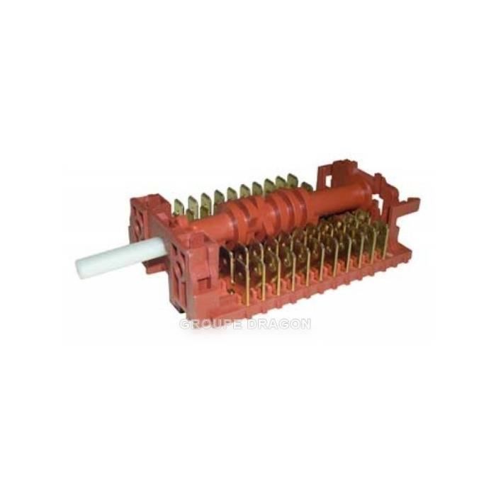 COMMUTATEUR DE FOUR pour four FAGOR BRANDT VEDETTE SAUTER DE DIETRICH 8063239 * C110006A4 BVMPièces