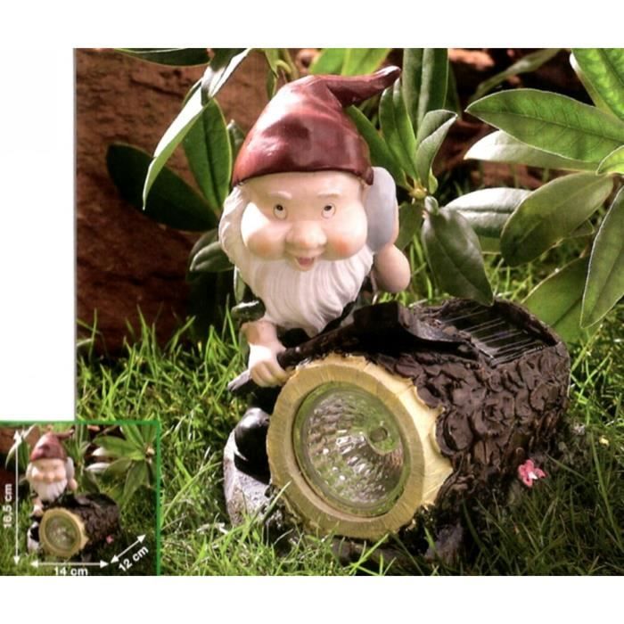 Lampe nain de jardin marchand