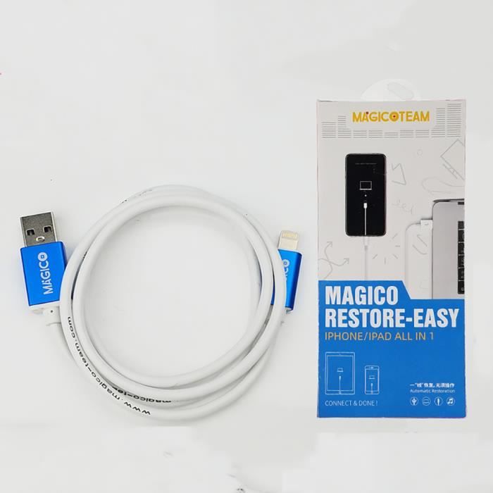 Magico cable - Câble Dfu De Restauration Facile Pour Iphone Ipad, Série De Récupération Automatique, Mode Num