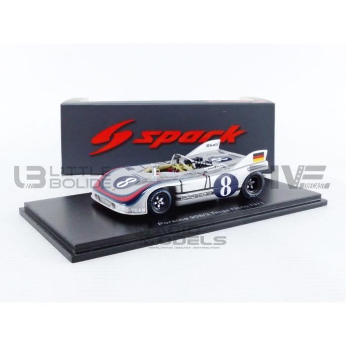 Modèle réduit Porsche 908/3 Targa Florio 1970 Attwood-waldergard 1/43