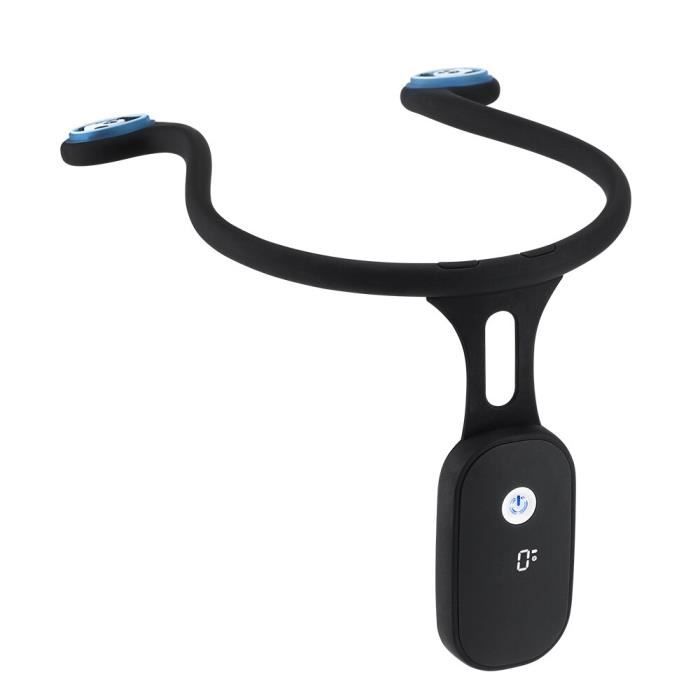 hipee Correcteur de posture intelligent P1, contrôle avec application, contrôle de la posture en temps réel, sans bretelles, améliore la santé et le tempérament (noir