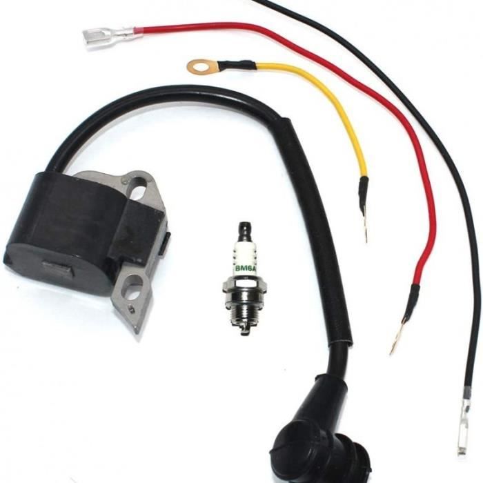 Bobine d'allumage avec bougie d'allumage BM6A pour Echo ES-250 ES-252