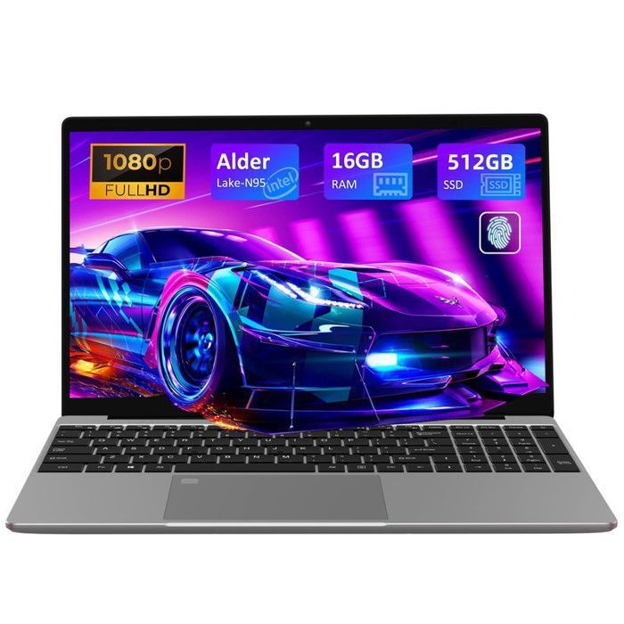 PC Portable - AUUSDA - Alder Lake N95 - 15.6 FHD - 16 Go RAM - 512 Go SSD