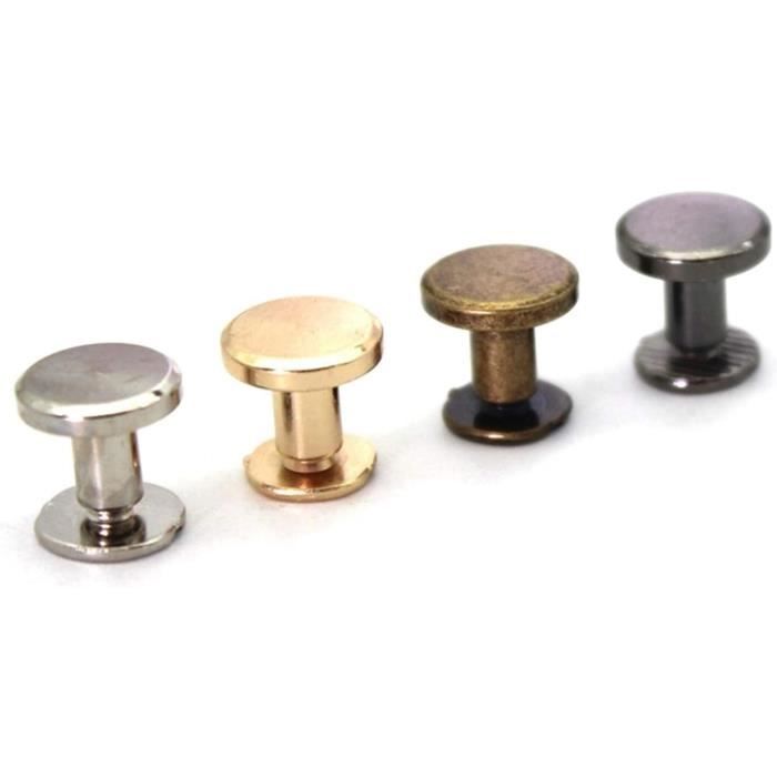 Rivet-Pop, Rivet En Cuir, Rivet Punk, Rivet Aveugle, 10 Pcs Goujons ...