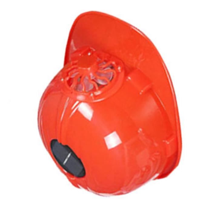 Casque De Sécurité Avec Ventilateur - Léger, Imperméable, Respirant, Pour Chantier, Construction, Rénovation