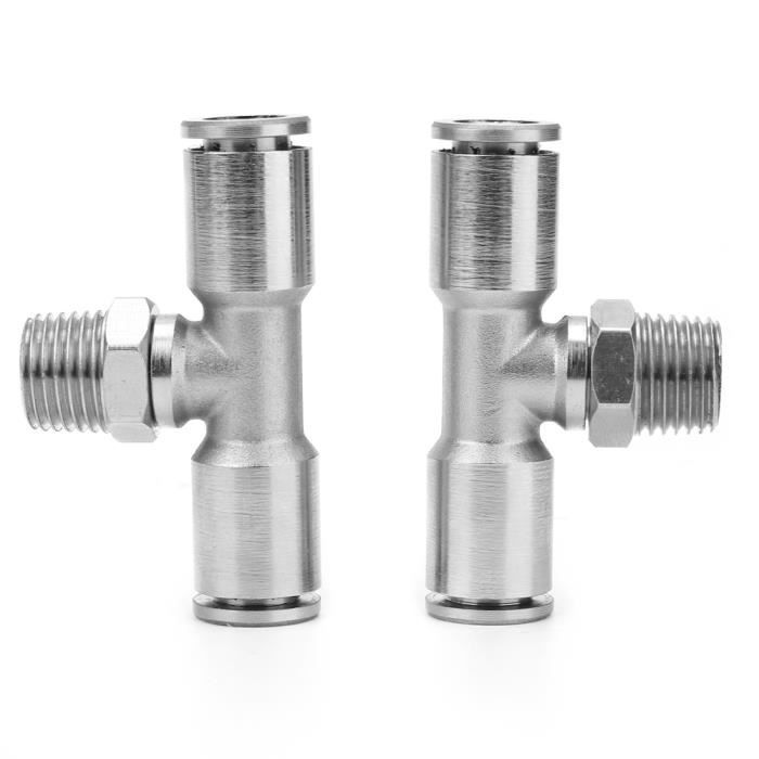 Raccord Droit 3mm Pour Tuyaux Air, Eau Et Carburant - Connexion Facile Et étanche