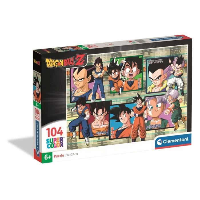 Clementoni Puzzle Enfant 104 Pièces Dragonball Z Dragon Ball Fabriqué en Italie 25032 - vue 3