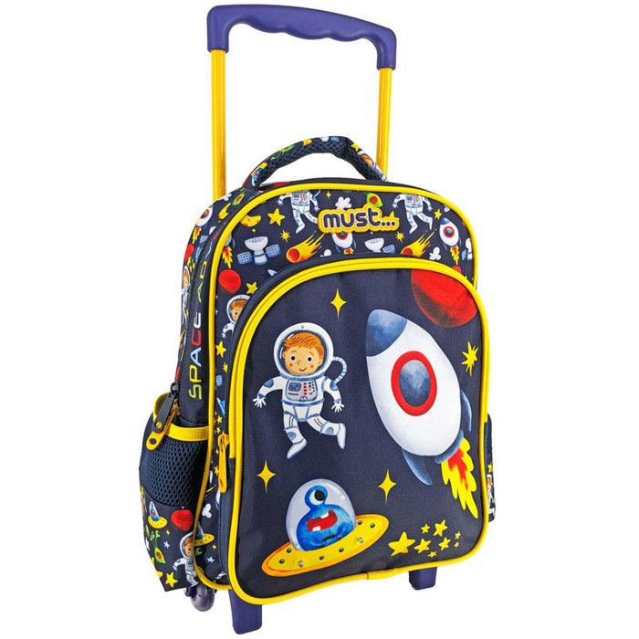 Sac à dos à roulettes Space Alien Must 31 CM Trolley - Maternelle Sac à dos à roulettes Space Alien Must 31 CM Trolley - Maternelle