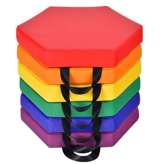 DREAMADE Lot De 6 Coussins De Chaise Pour Enfant, Coussins De Sol