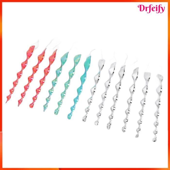 Repulsive Items Tiges répulsives pour oiseaux, 12 pièces, tiges en spirale ...