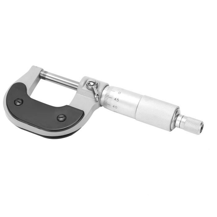 EJ.life micromètre 025mm Micromètre diamètre extérieur mesurant la