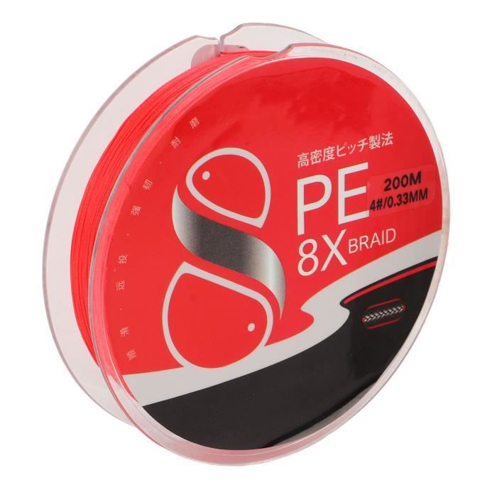 Ligne De Pêche Universelle 500M Crochet Fil 4 Brins Corde De Pêche Tressée Corde Anti-morsure