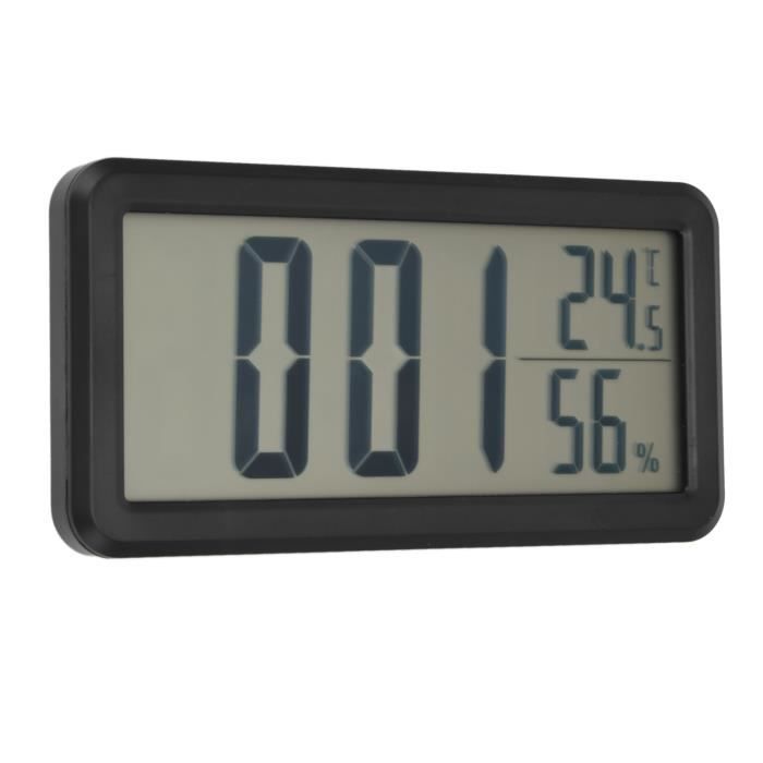 Mini Horloge Numérique Étanche F Fityle - Autocollante Pour Moto, Vélo, SUV - Affichage Temps Pratique