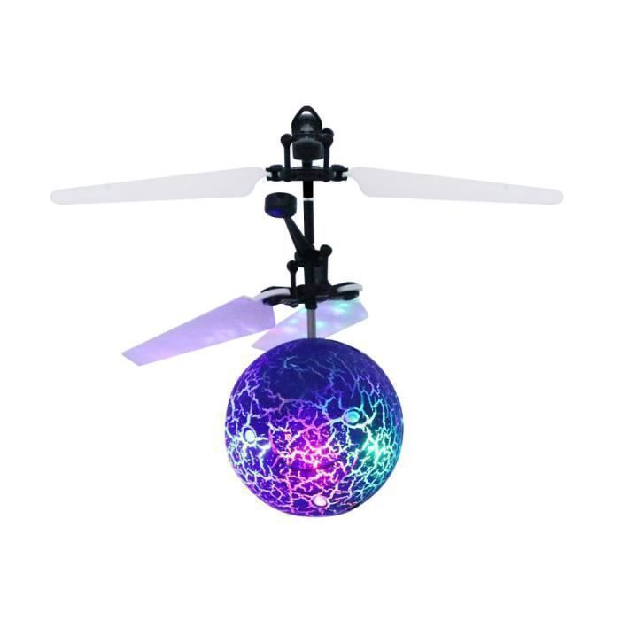 RC Flying Ball Crystal Clignotant LED Lumière Jouet Infrarouge