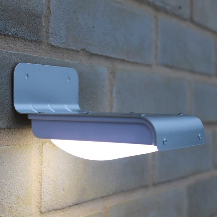 Gosear® 24 LED Lampe Solaire Eclairage Lumière Extérieur Jardin Son Detecteur Capteur