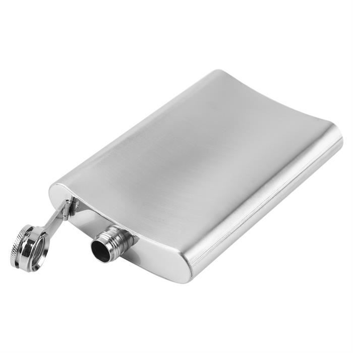 Shop Of Accessories® – 8 Oz Hip Flasque à Whisky En Acier Inoxydable
