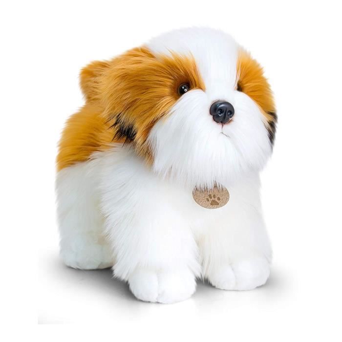 PELUCHE CHIEN SHIH TZU 40 CM Cdiscount Jeux Jouets