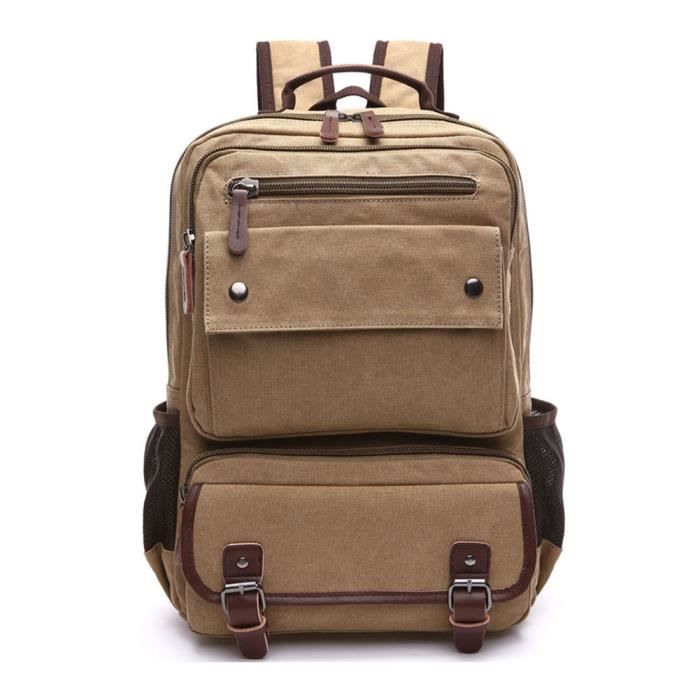 Sac à Dos Homme 19 Pouces USB - Sac Ordinateur Portable Grande Capacité, Imperméable, Pour Voyage & Vélo