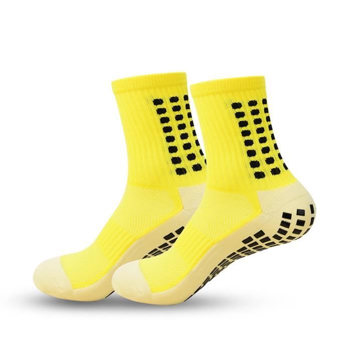 Lot De 3 Chaussettes De Sport Antidérapantes GOGOAL - Homme/Femme - Taille L - Noir