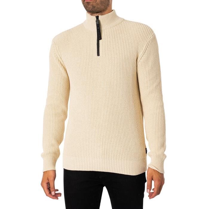 Pull 1/4 Zip Stefano Ricci En Cachemire Et Soie | Taille M (50) | Bleu | Occasion Parfait état