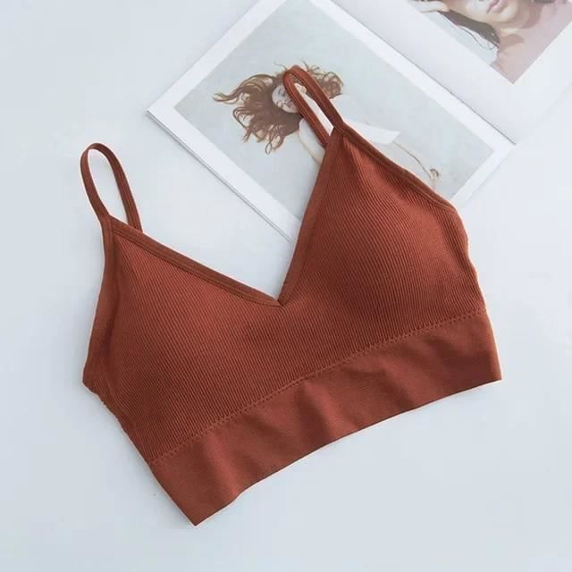 Soutien-gorge Sans Couture Push-up Sans Armatures Pour Femme